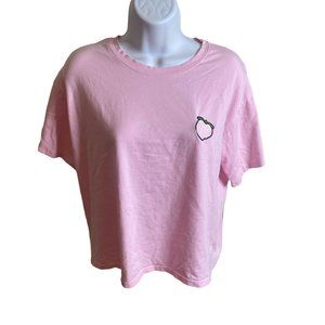 Miss Zhang pink strawberry tshirt size M
